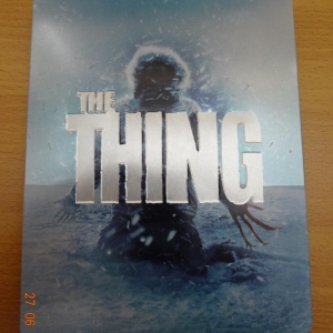 The Thing (2011) French Debossed Steelbook Front