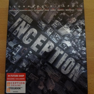 Inception Futureshop Exclusive Steelbook Front