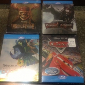 Pirates 2, pirates 3, cars, Bug's Life