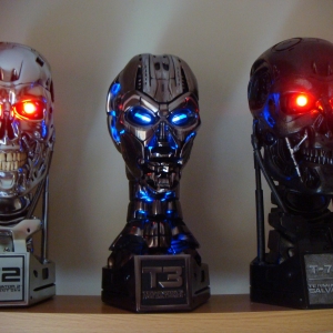 Terminator Endo Skulls By Sideshow Collectibles T 800 T X T 700 Hi Def Ninja Pop Culture Movie Collectible Community