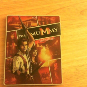 THE MUMMY COMIC BOOK STEELBOOK FRONT