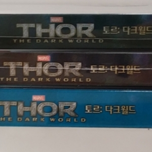 Korea Thor; The Dark World spines 2