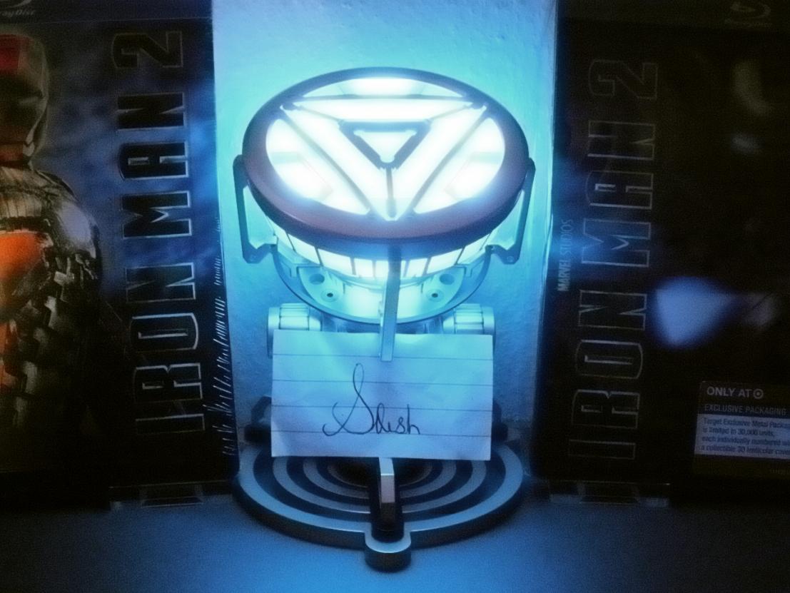 1:1 Iron Man Arc Reactor replica.