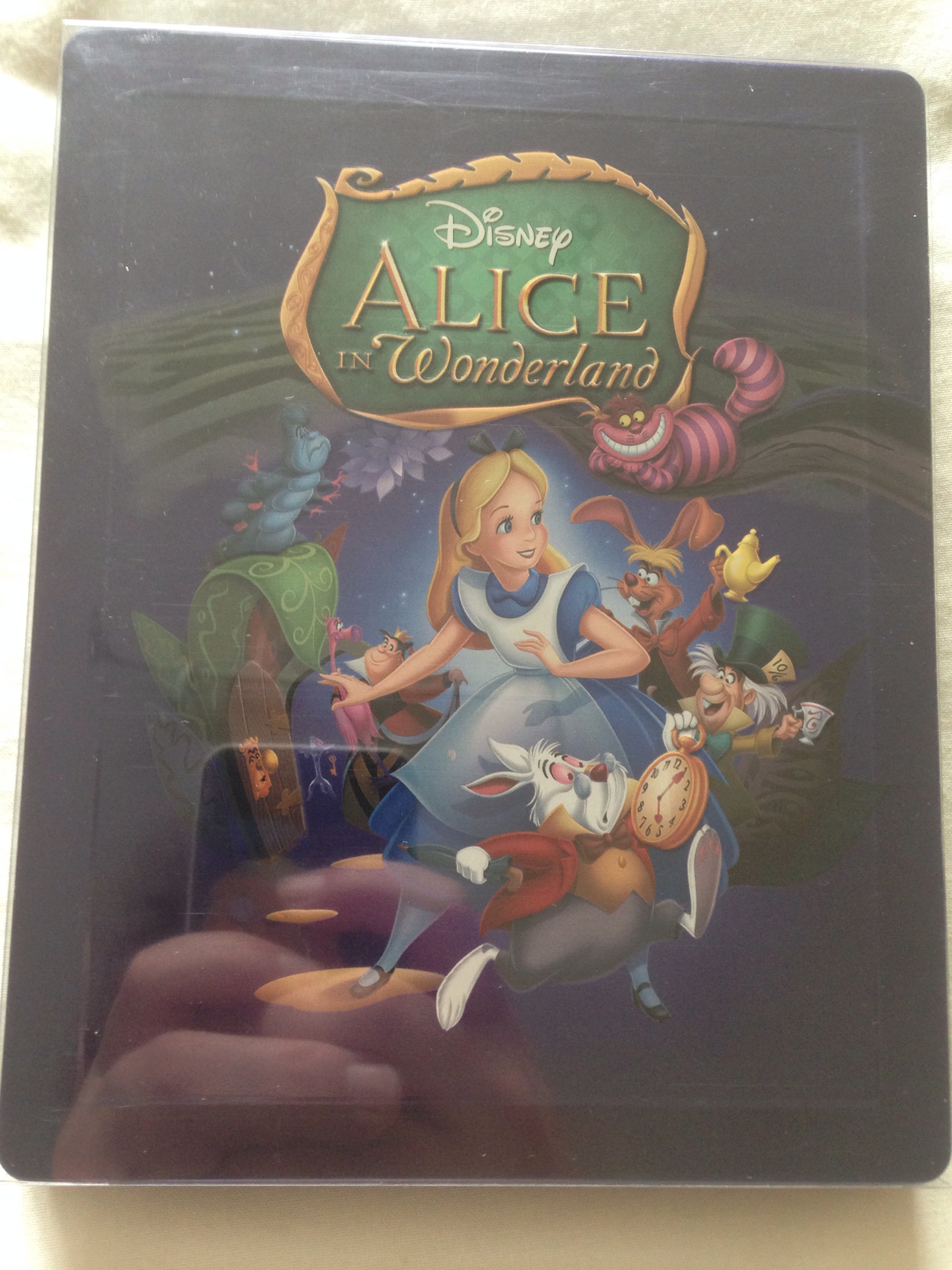 Alice in wonderland zavvi steelbook