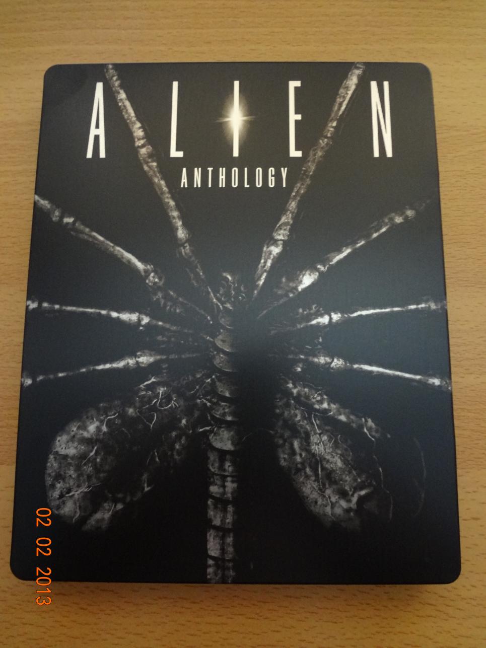 Alien Anthology Play.com Exclusive Steelbook Front