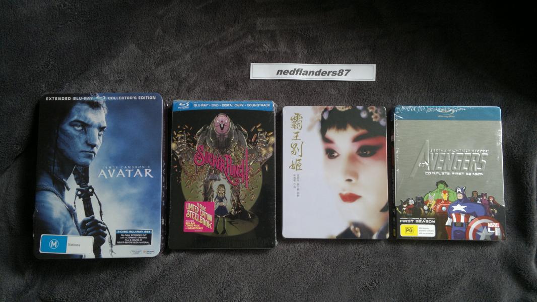 Avatar Tin, Sucker Punch SDCC, Farewell my Concubine China and Avengers Australia