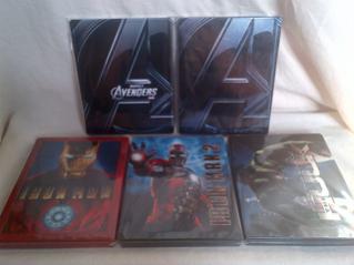 Avengers Metal Box (USA)
Avengers Auchan Exclusive (FR)
Iron Man Play.com (UK)
Iron Man 2 Play.com (UK)
The Incredible Hulk Play.com (UK)
