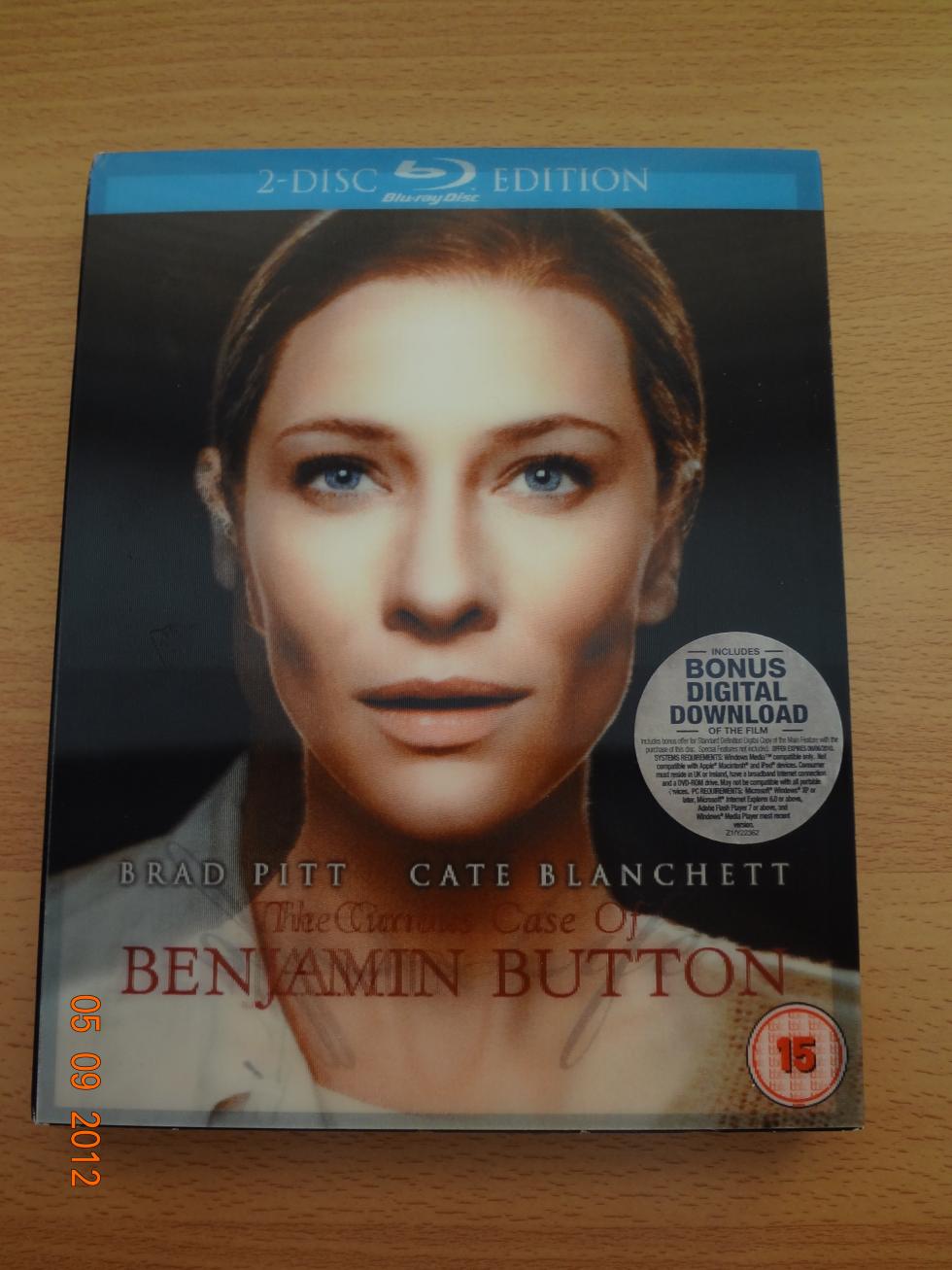 Benjamin Button HMV Exclusive Lenticular Slipcover 1