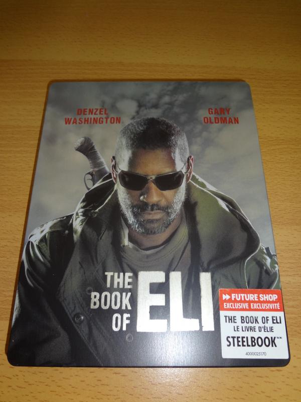 Book Of Eli Futureshop Exclusive Steelbook Front