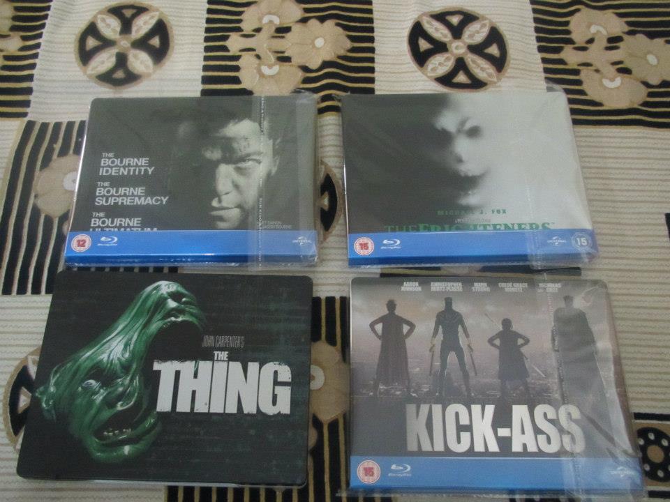 Bourne Trilogy , the frightners , the thing  and Kick ass.