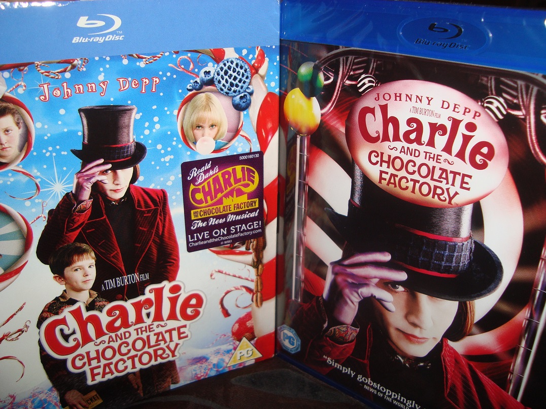 Charlie/Wonka UK Blu-Ray