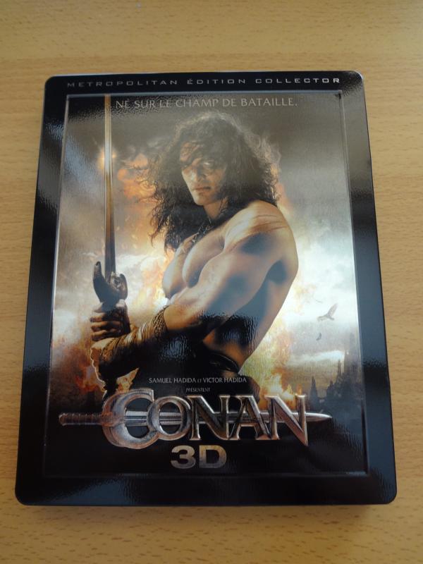 Conan 3D French Steelbook Front