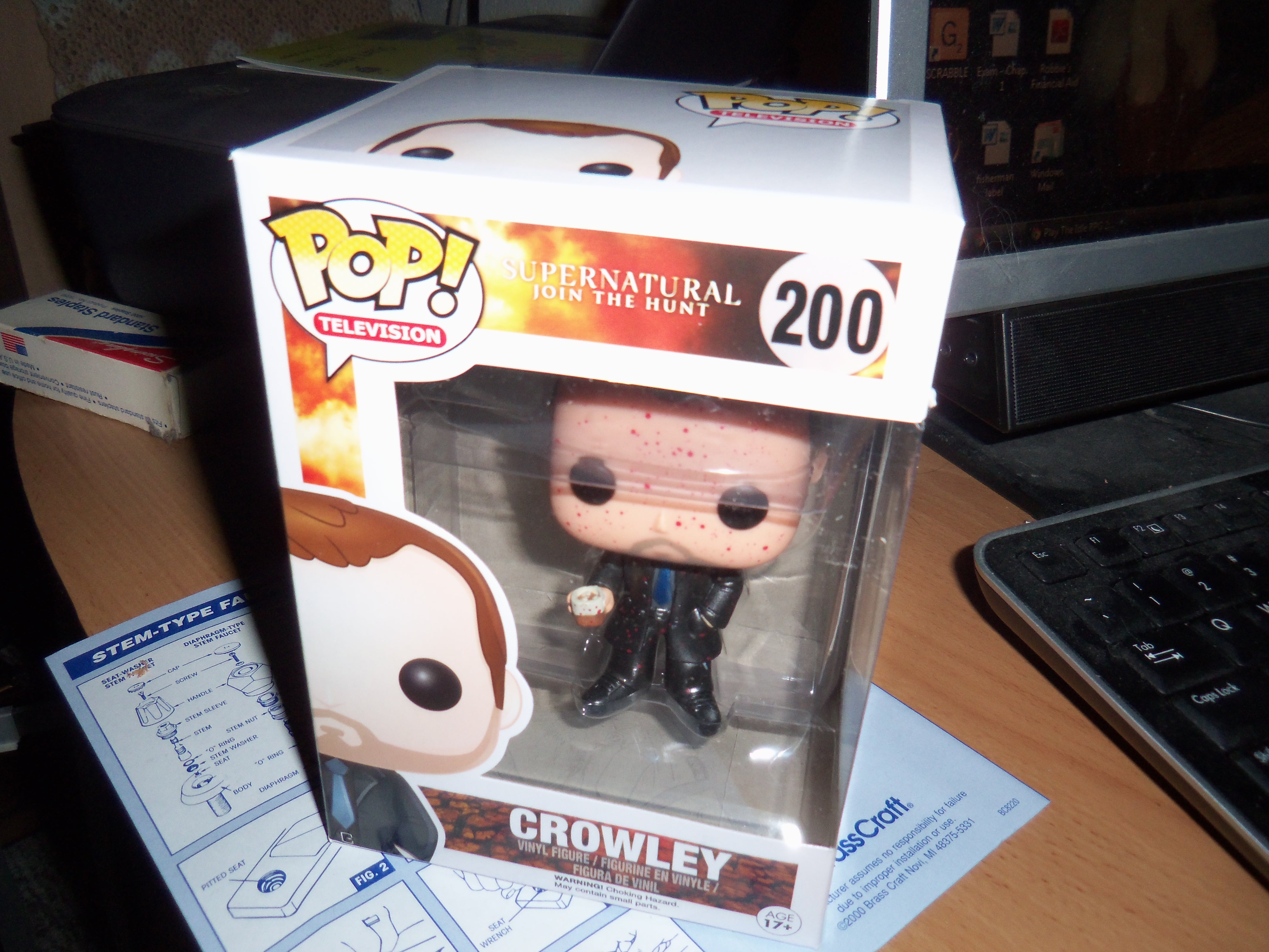 Crowley (Metallic Blood Splatter)