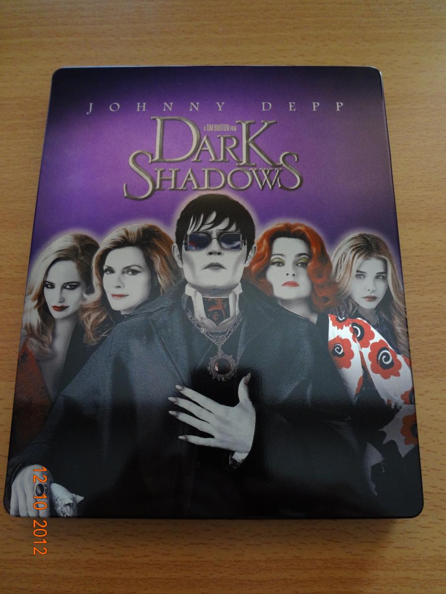 Dark Shadows HMV Exclusive Steelbook Front