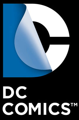 dc comics logo blue