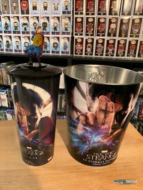 Doctor Strange Popcorn Tin and Cup with Cup Topper