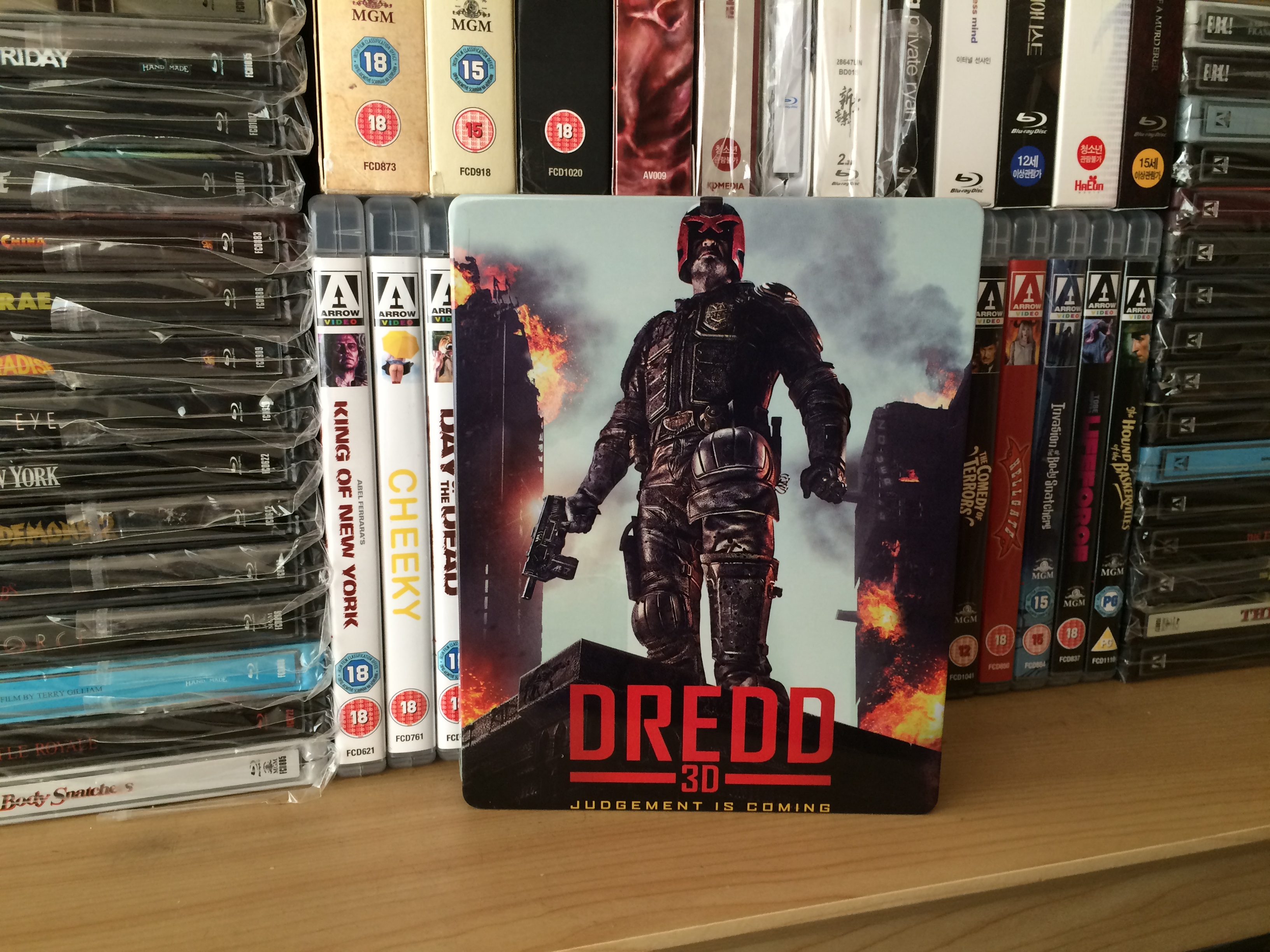 Dredd 3D Zavvi Exclusive Steelbook