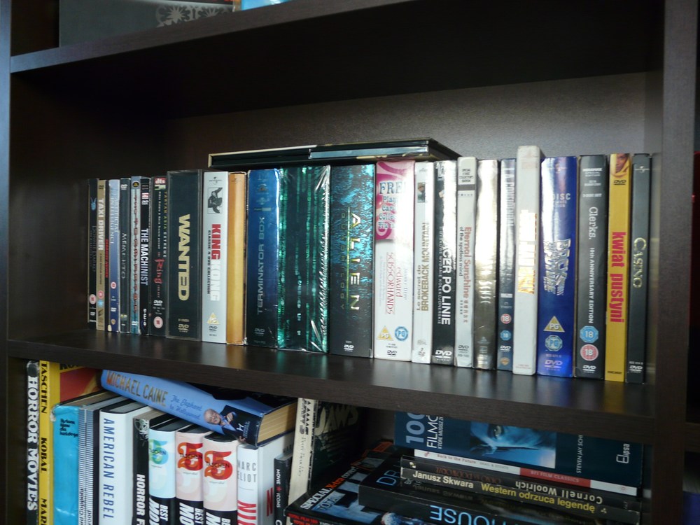DVD digi/box shelf