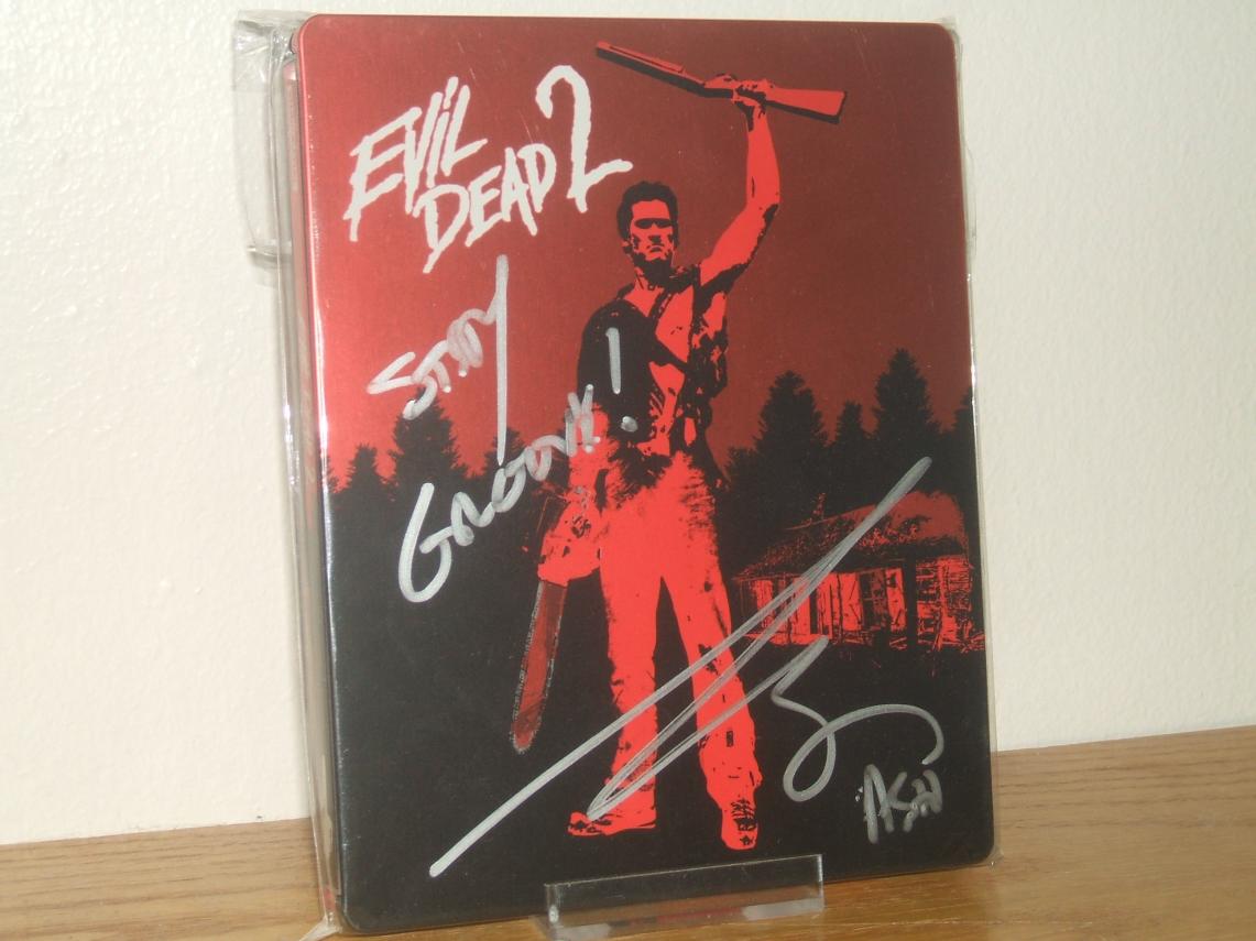 Evil Dead 2, Signed by Bruce Campbell