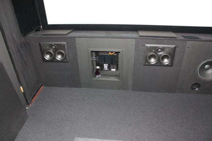 Front speakers and a sub amplifier