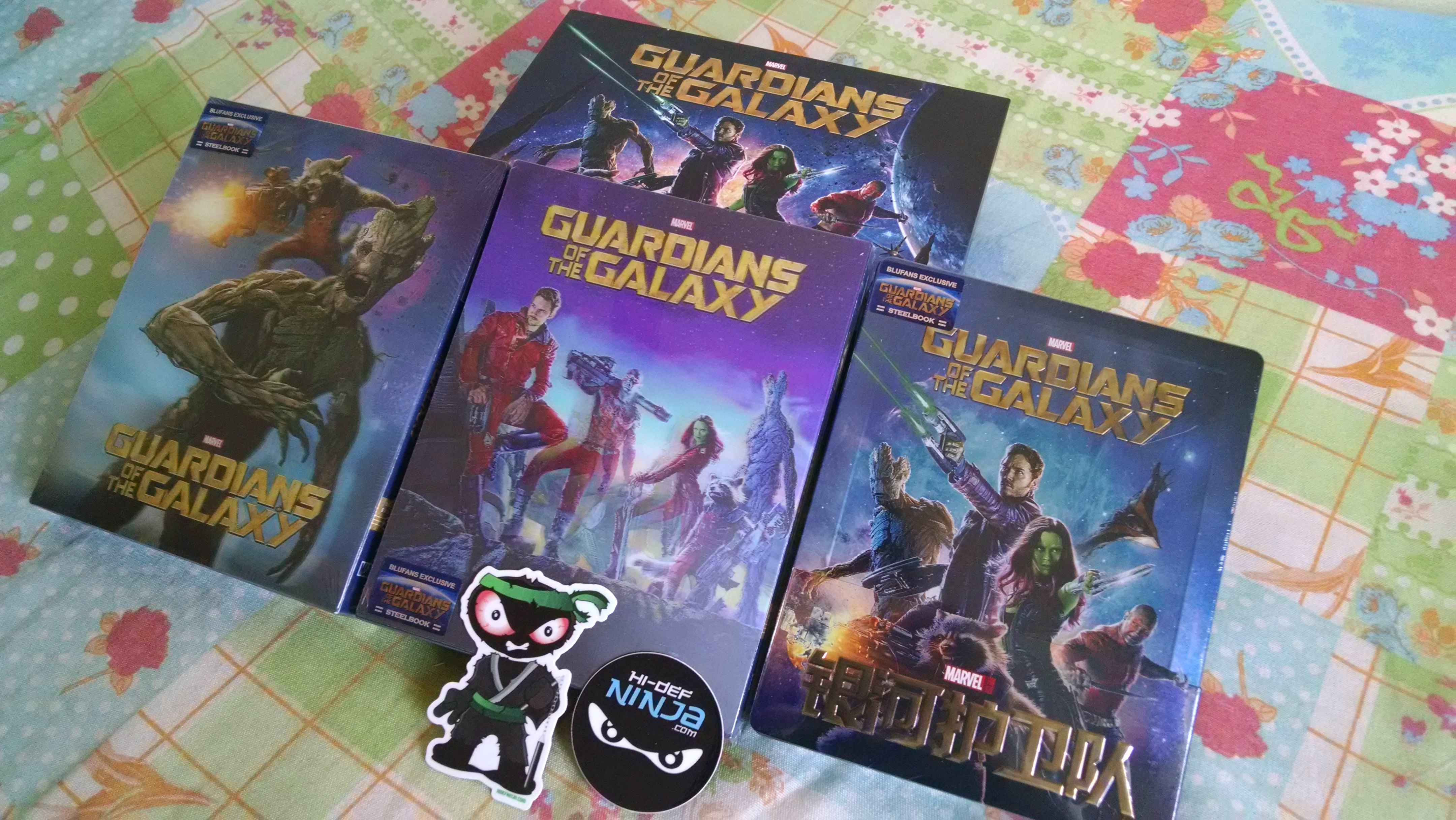 Guardians of the Galaxy Blufans Tripack