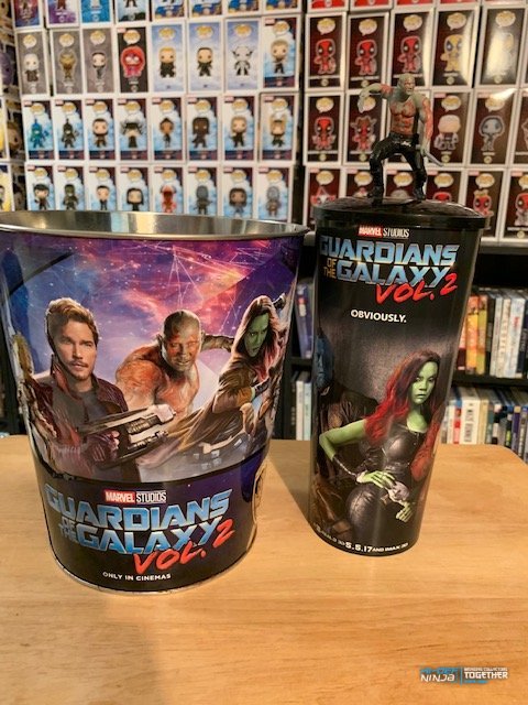 Guardians of the Galaxy Popcorn Bucket and Cup with Topper