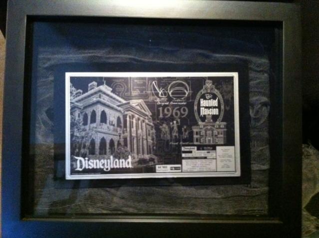 Haunted Mansion Limited Metal Plaque