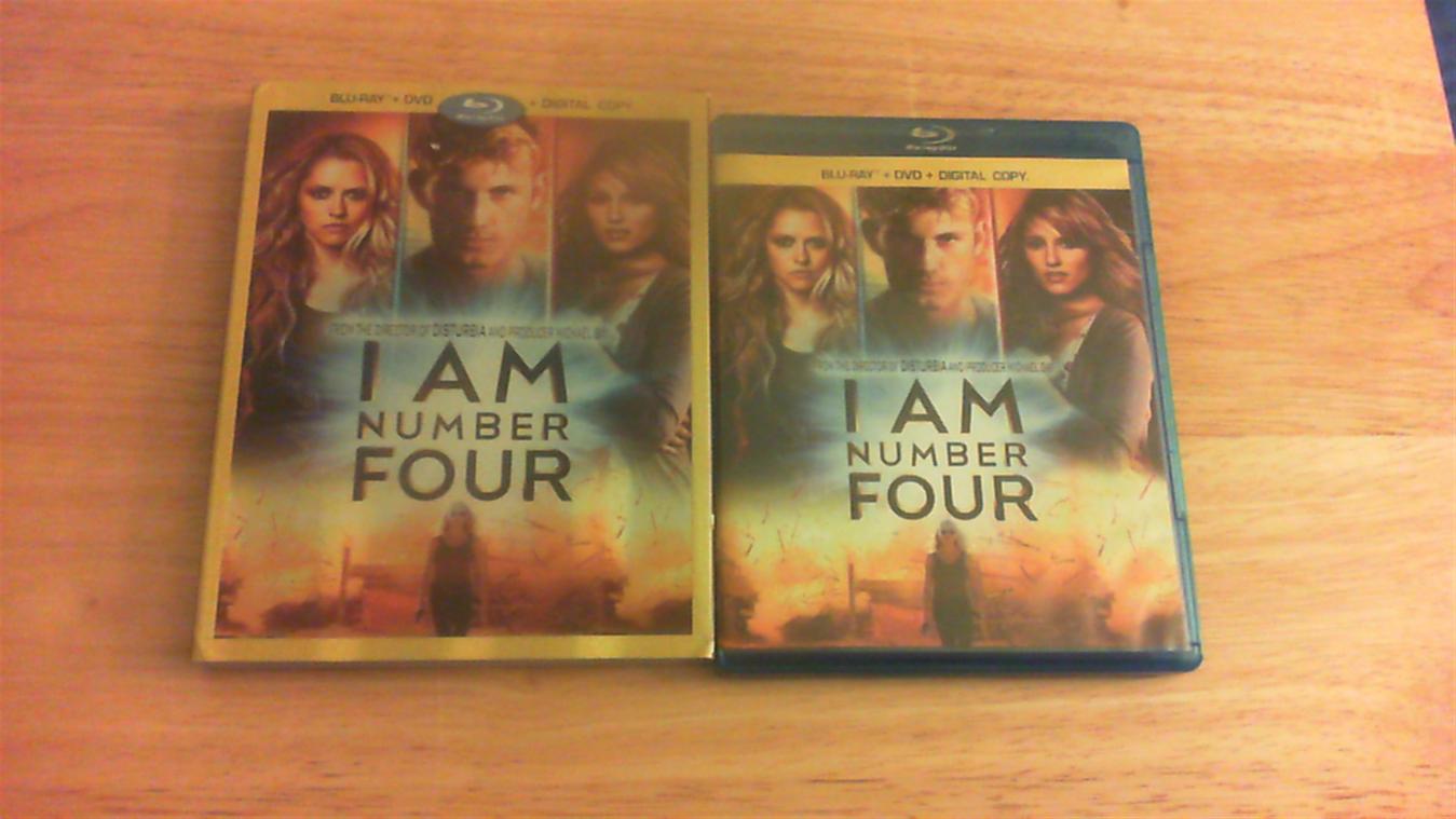 I AM NUMBER FOUR (2011) (BLU RAY + DVD + DIGITALCOPY)