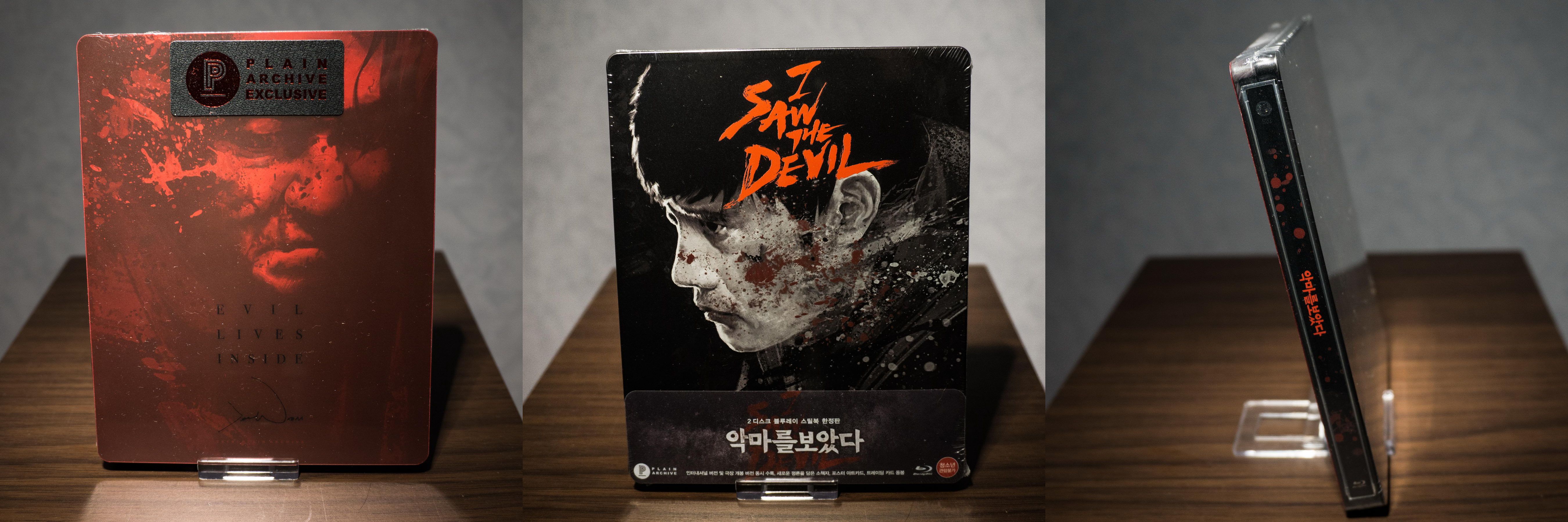 I saw the Devil Steelbook Plainarchive Korea
