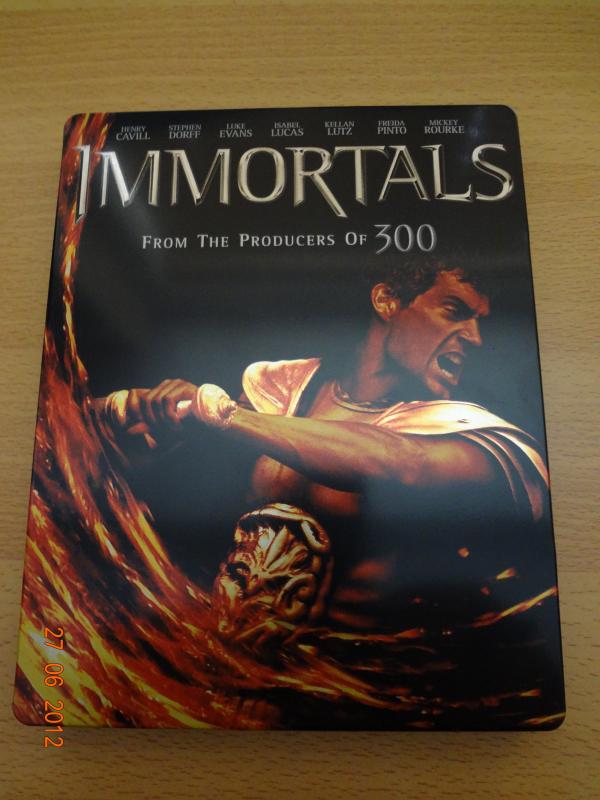 Immortals 3D HMV Exclusive Front
