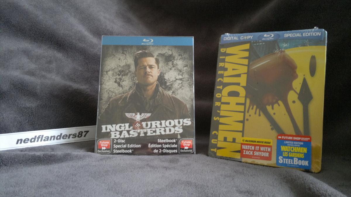 Inglourious Basterds FS and Watchmen FS