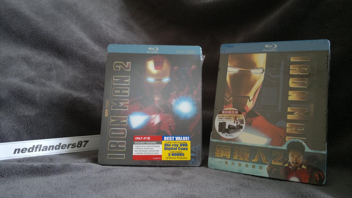 Iron Man 2 US Target and Iron Man 2 Taiwan