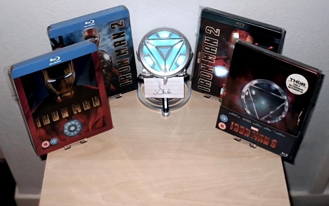 Iron Man (Play.com)
Iron Man 2 (Play.com)
Iron Man 2 (Target)
Iron Man 3 (Zavvi)