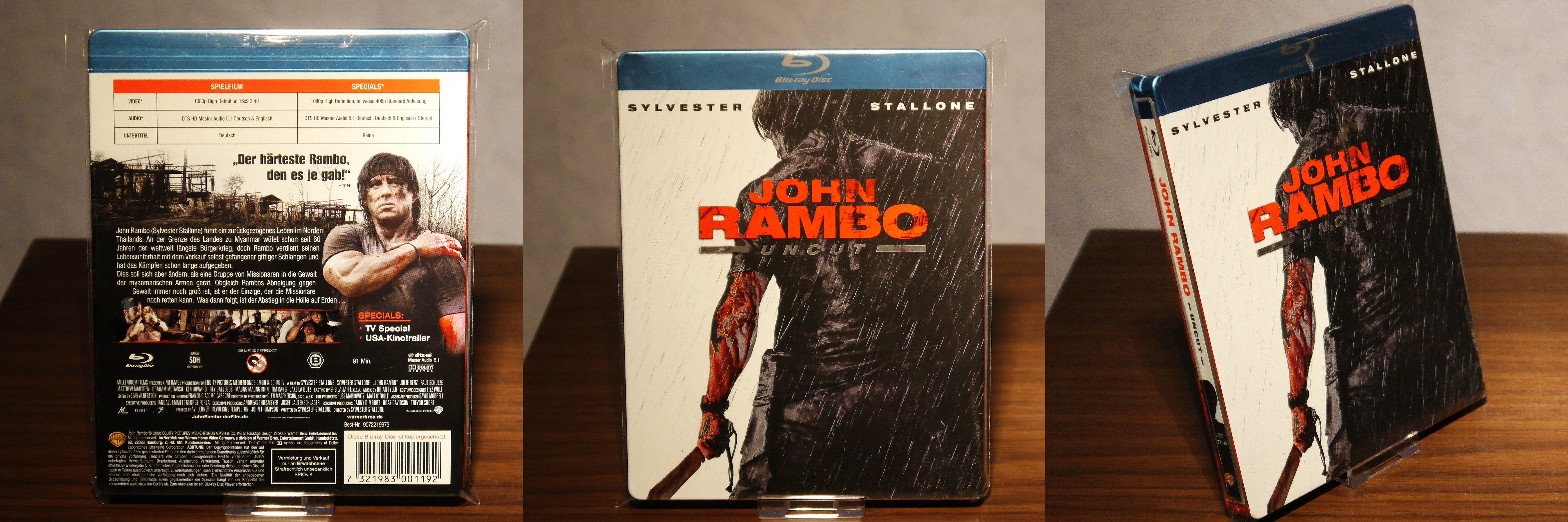 John Rambo Amazon DE Steelbook