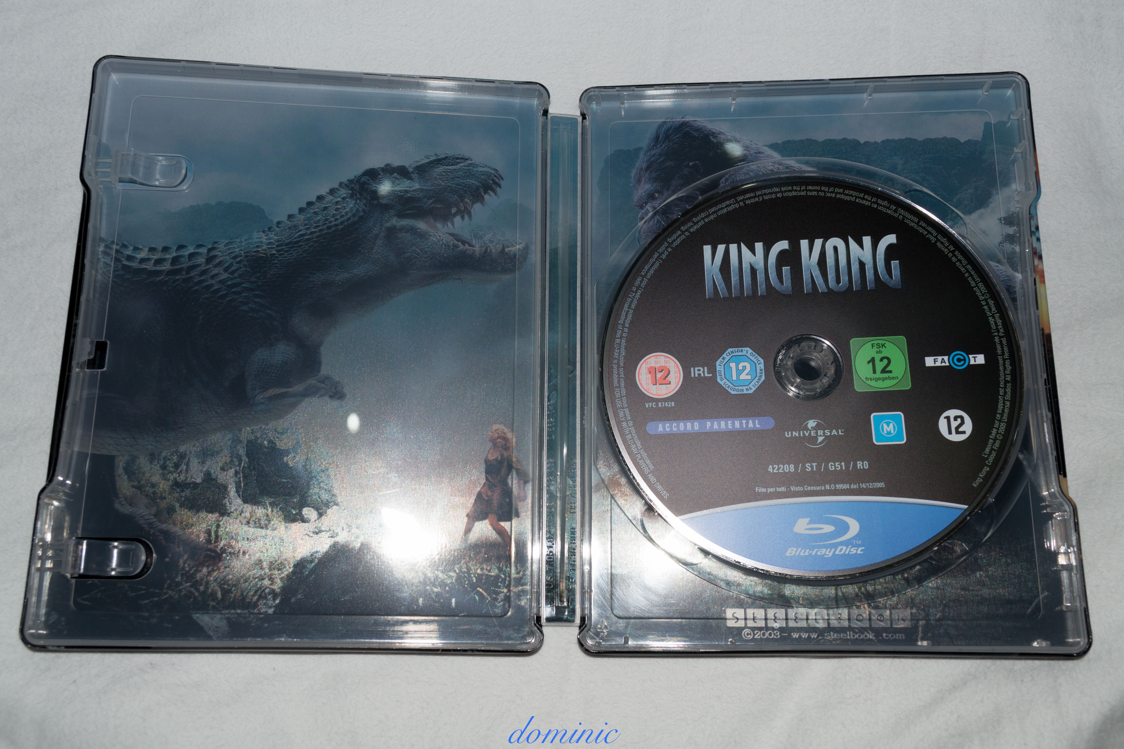 King Kong - Inside with disc