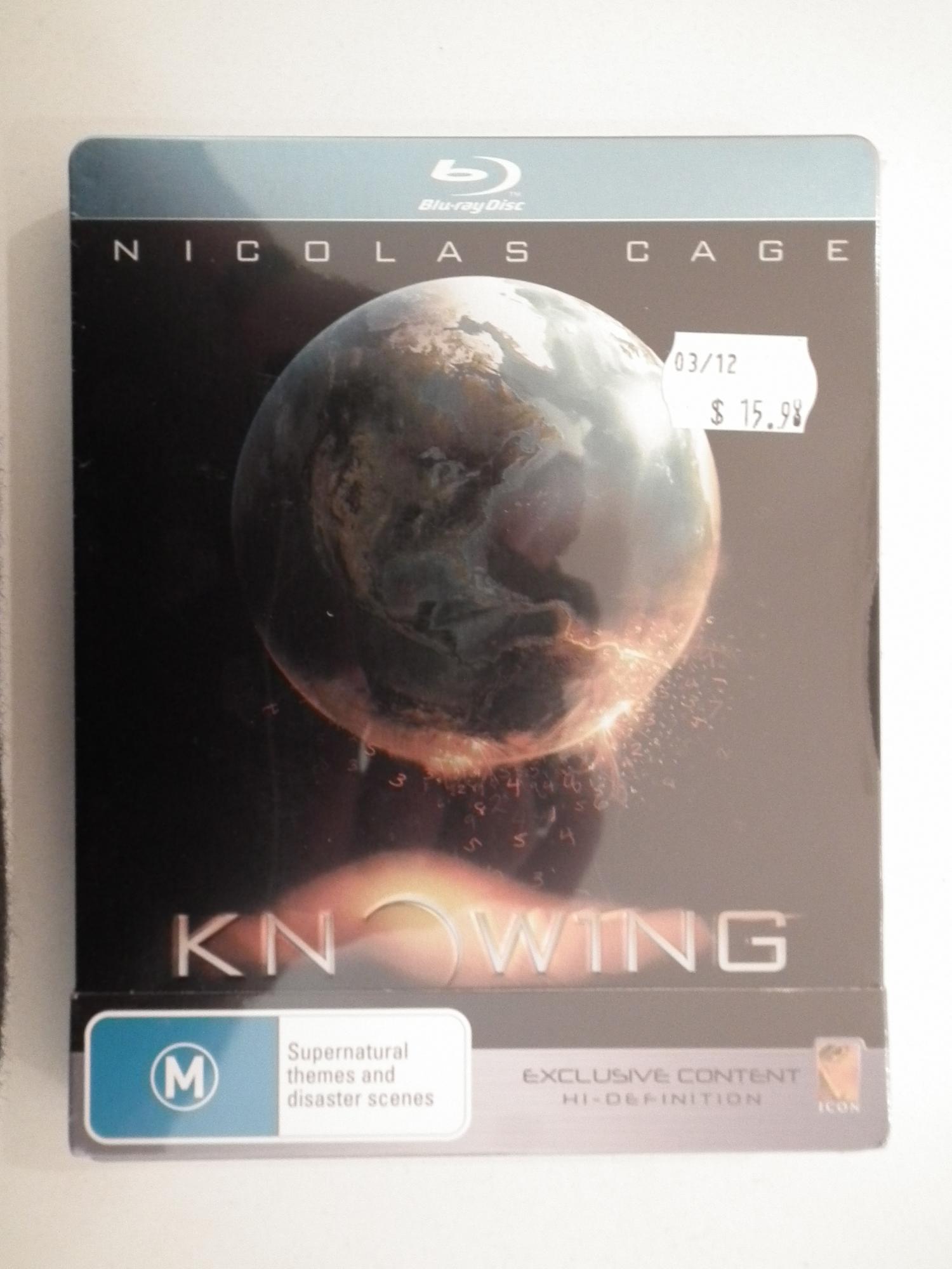Knowing (au) ~ JB HiFi exclusive