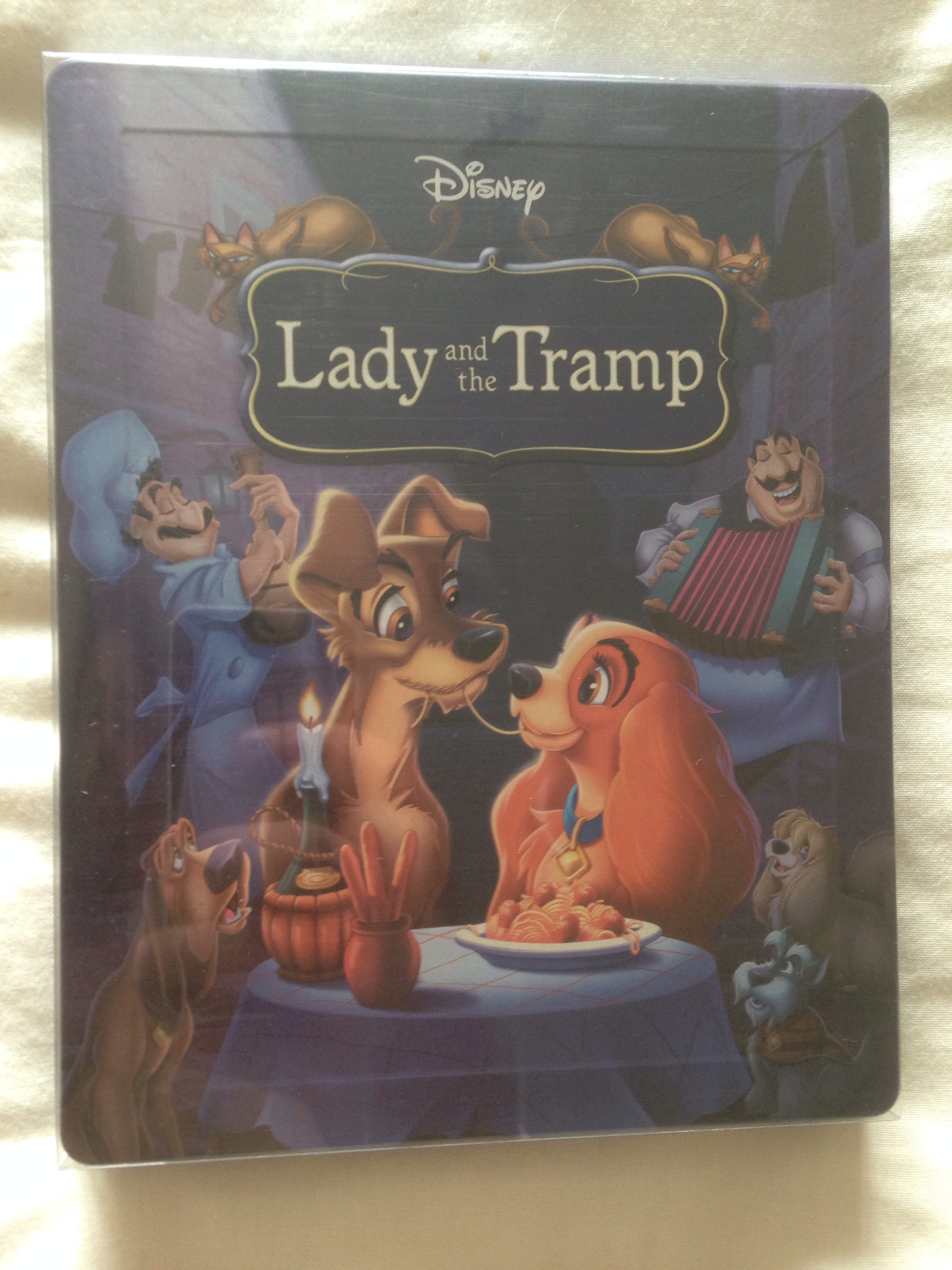 Lady and the tramp zavvi steelbook