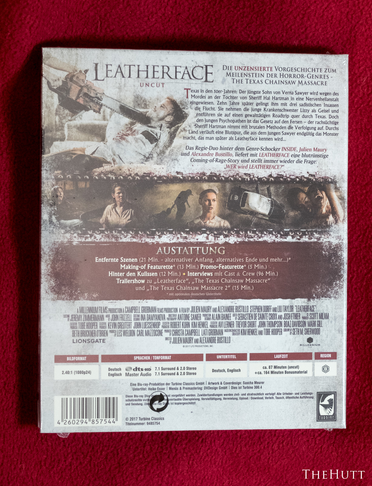 Leatherface - Uncut Digibook (Müller Exclusive) - Back