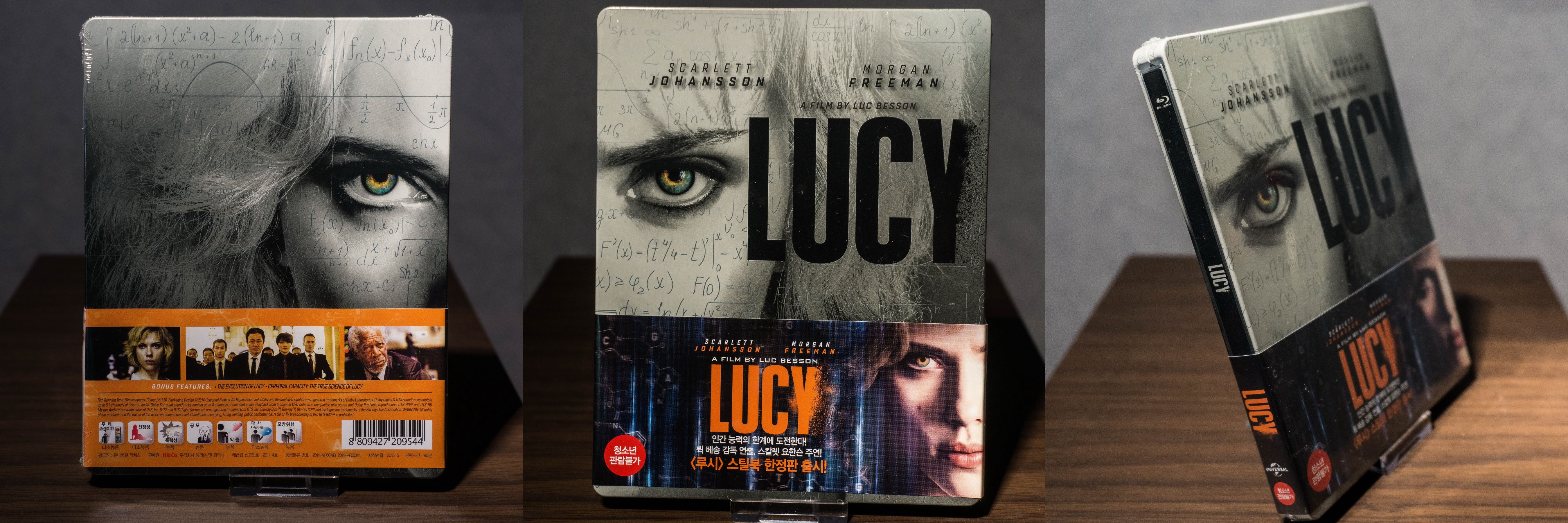 Lucy Korea Steelbook Bluray