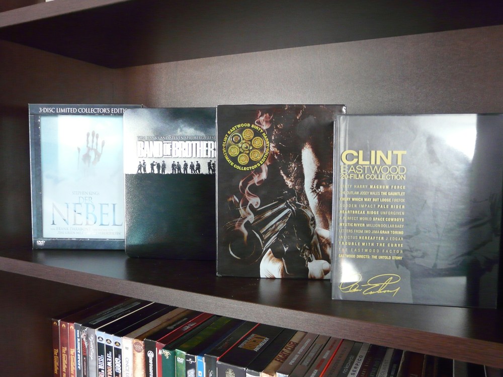 Mist (DE)/BoB tin/Dirty Harry R1 set/Eastwood 20-film collection