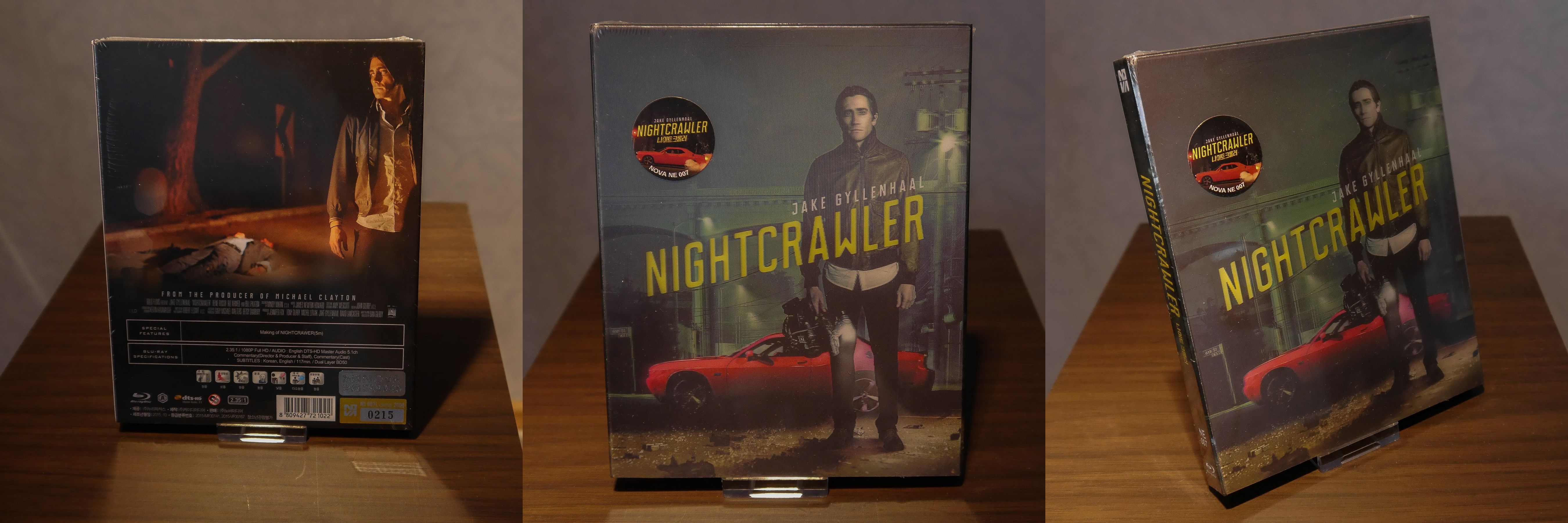 Nightcrawler Lenticular Edition Bluray Steelbook Novamedia Korea