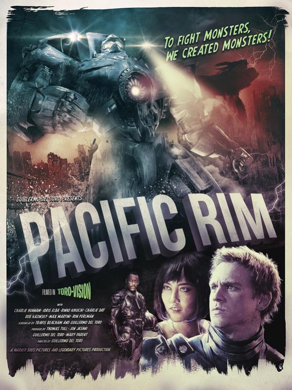 Pacific Rim Print by Rich Davies over at turksworks.