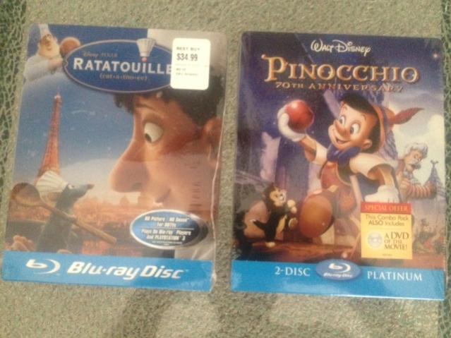 Pinocchio and Ratatouille front