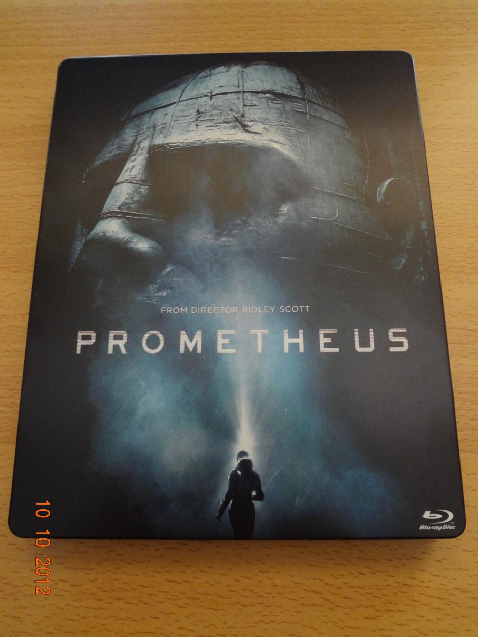 Prometheus 3D Play.com Exclusive Steelbook Front
