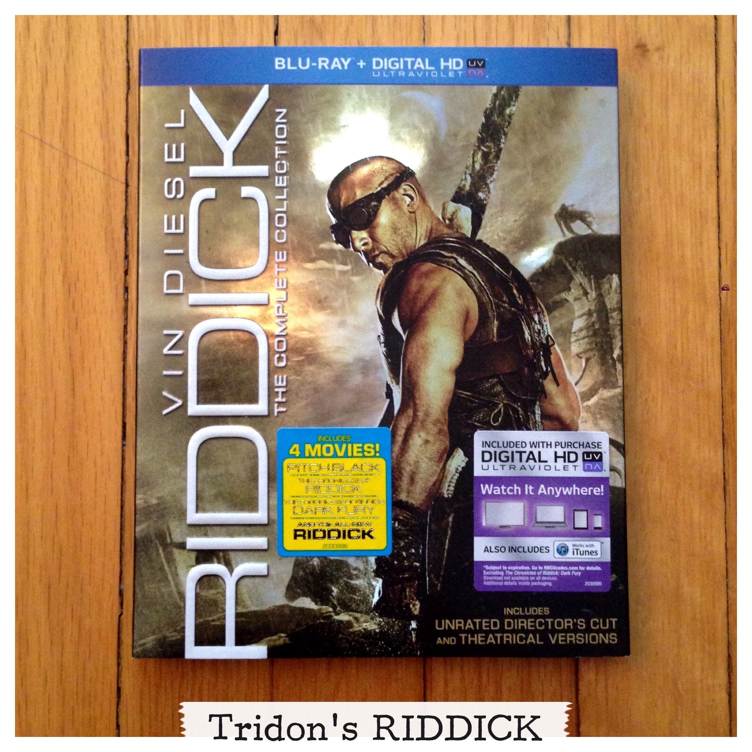 Riddick Complete Collection slipcover [USA]