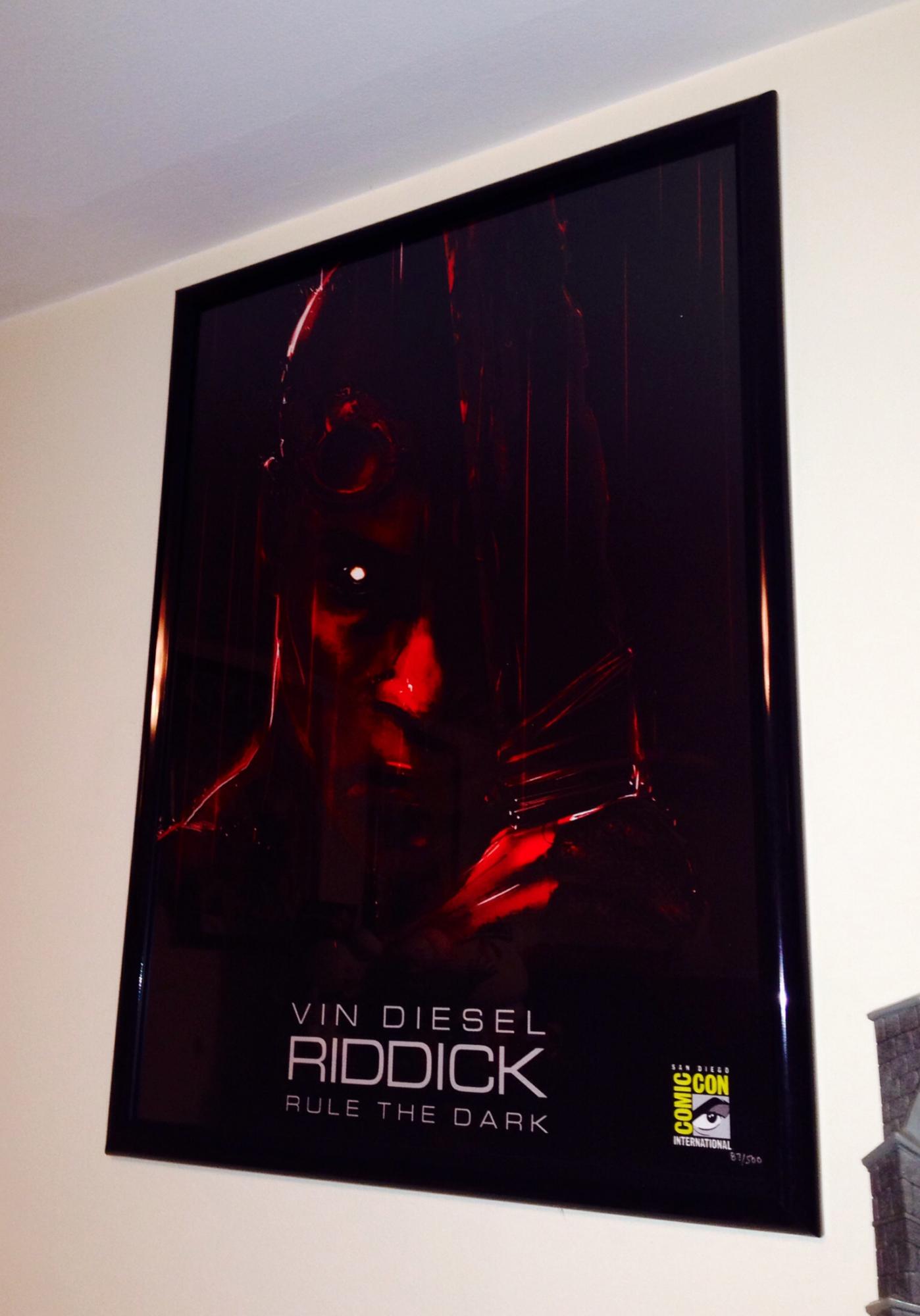Riddick - SDCC 2013 Exclusive Print - #87/500 - 18" x 24"
