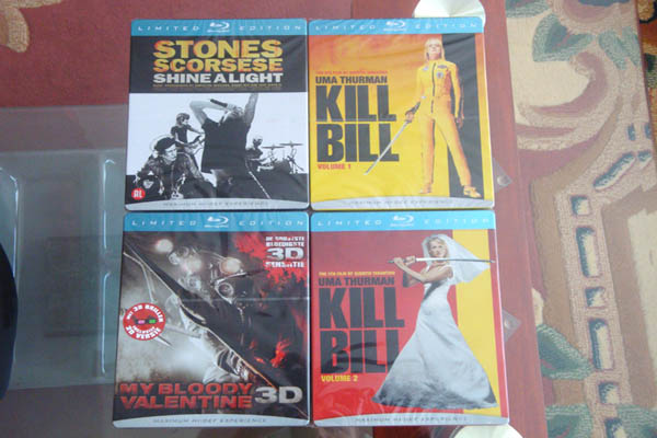 Rolling Sotenes - Shine a Light, Kill Bill Vol.1-2 Limited, Blood Valentine Limited Edition. All selaed and mint condition.