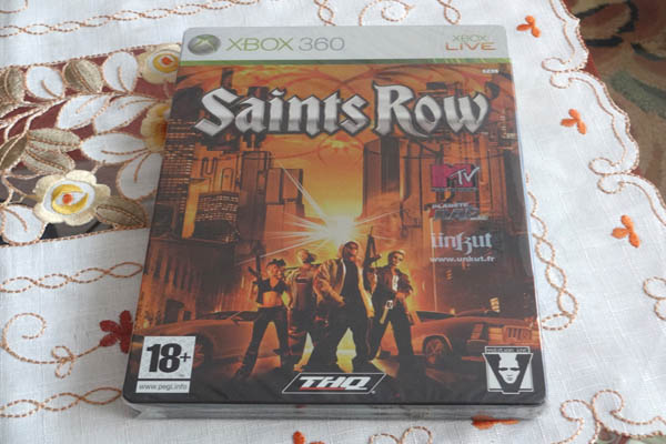 Saint`s Row steelbook. Sealed and mint condition very rare...