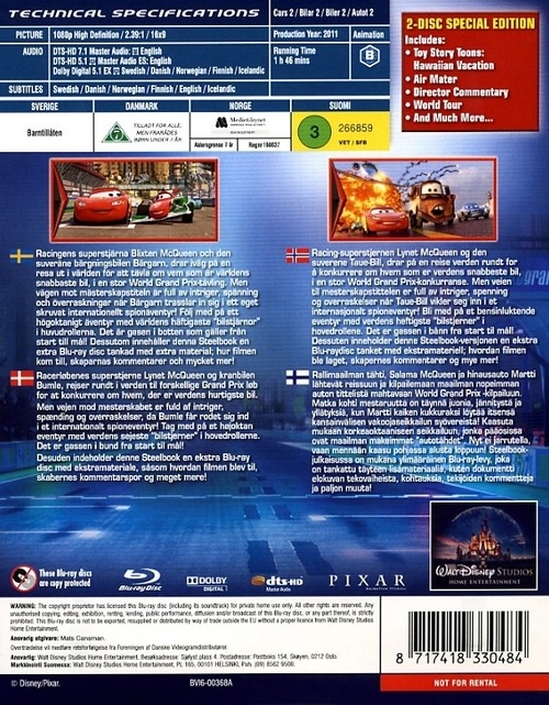 Scandinavian Cars 2 back
