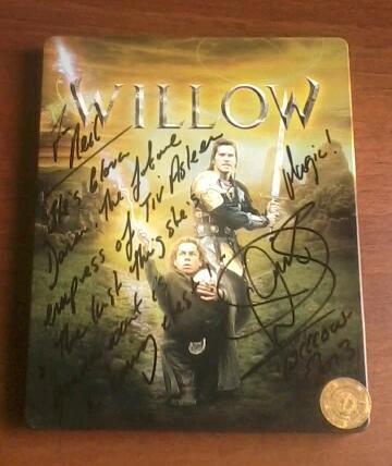 Signed "Willow" SteelBook.
